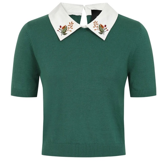 Berry Field Marianne Sweater by Collectif - Picture 2 of 12